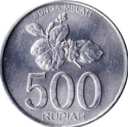 500 rupiah Indonésie 2003