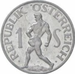 1 schilling Autriche 1952