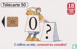 France-  Numération à 10 chiffres- Gemplus 01.1 (1988)