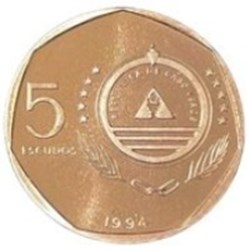 5 escudos Cap vert 1994