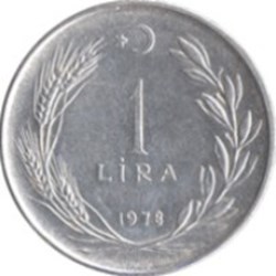 1 Lira Turquie 1973