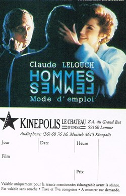 Hommes Femmes mode d'emploi