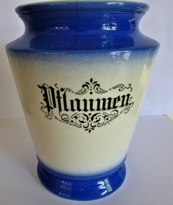 Pot ancien faïence de Farine-Allemagne