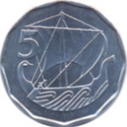 5 Mils Chypre 1982