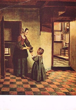 Pays-Bas-Amsterdam-Muséum-Pieter de Hooch-Le cellier