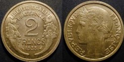 2 Francs Morlon 1933