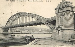 France-Paris-Métropolitain passerelle d'Austerlitz