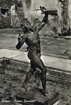 Italie-Pompéi-Faune Dansant