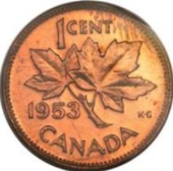 1 Cent Maple Leaf Canada 1996