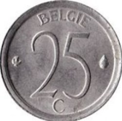 25 cent (Néerlandais) Belgique 1970