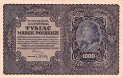 Pologne-1000 mark 1919