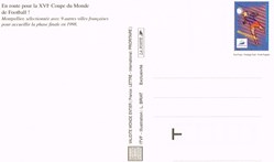 Carte Poste France 98