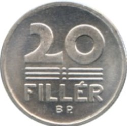 10 filler Hongrie 1985