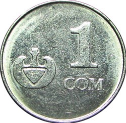 1 som Kirghizistan 2008