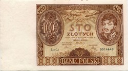 Pologne-100 Zloty-1934