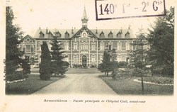 France-Nord-Armentières-140-T-2-6-Hôpital Civil