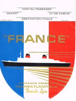France-Tickets de Cabine du France