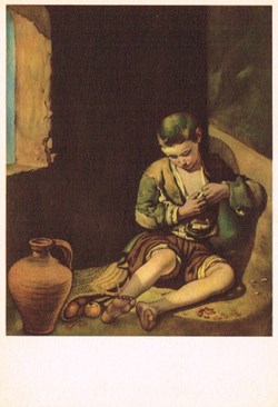 France-Paris-Musée du Louvre-Murillo-Le jeune Mendiant