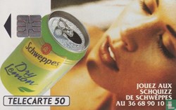 France- Schweppes Dry Lemon- Solaic 04 (1991)