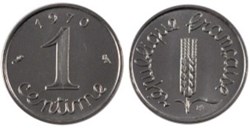 1 Centime épi 1969