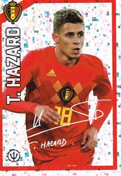 N°210-Belgique-Panini 2018