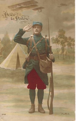 France-Guerre 14-18-Correspondances