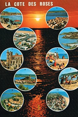 France-Aude-La cote des roses