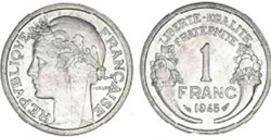 1 Franc Morlon 1946