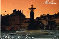 France-Seine et Marne-Melun-Place Saint Jean