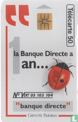 France- Banque Directe- Solaïque 03 (1990)