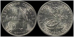 Cuba 1952 10 Centavos