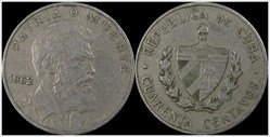Cuba 1962 40 Centavos