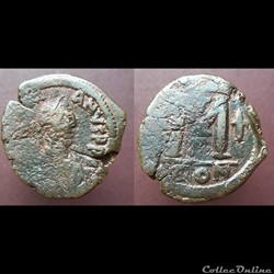 Justinien follis Constantinople