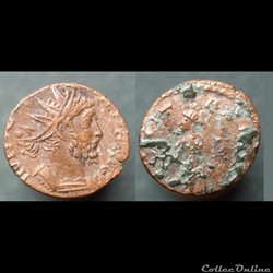 Tetricus ? antoninien Hilaritas?