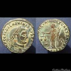 Galère nummus Sicia Sacra Moneta (faux moderne)