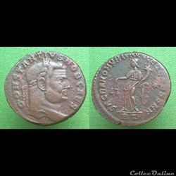 Constance Chlore nummus Rome Sacra Moneta