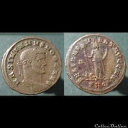 Galère Nummus Carthage