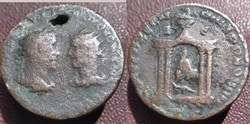 Trébonien et Volusien Antioche bronze