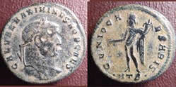Maximin nummus Héraclée Genio caesaris