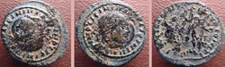 Licinius nummus double frappe SOL INVICTO COMITI