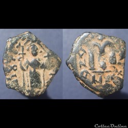 Constans II follis Constantinople