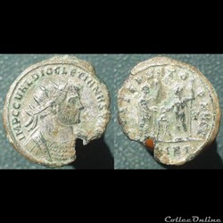Diocletien antoninien Siscia Conservator avgg BI