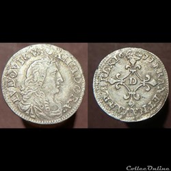 4 sols des Traitants, Louis XIV