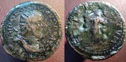 Postume sesterce / double sesterce FIDES MILITVM surfrappe