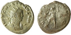 Gallien antoninien Virtus Avg -|P Göbl 381m (0ex)
