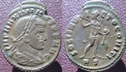 Maximin Rome nummus SOL INVICTO COMITI