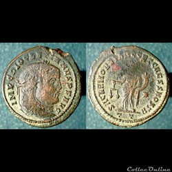Dioclétien nummus Ticinum Moneta