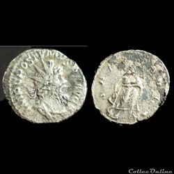 Postumus antoninien Esculape