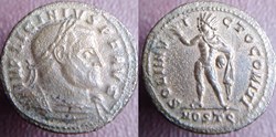 Licinius nummus Ostie SOL INVICTO