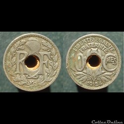 IIIè Républiqe, 10 centimes, 1924